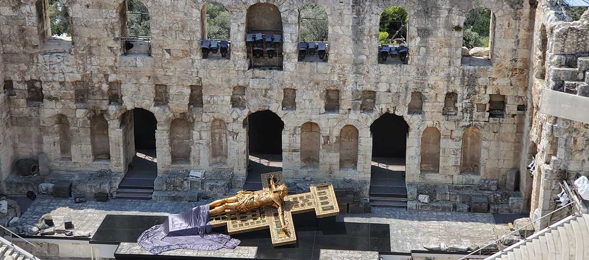 Preparatorios para un concierto.